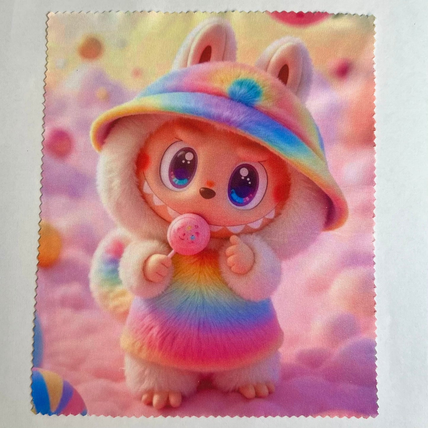 Lingette Microfibre L020 Héros pour Lunettes et Écrans – Chiffon Nettoyant Réutilisable 18x15 cm