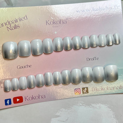 Kit Press On Nails “Fast Nails” universels NO035 à assortir à la parure