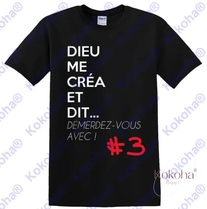 T.Shirt Humoristique personnalisé - CLIQUER SUR LA PHOTO POUR PERSONNALISER - T.Shirt personnalisé