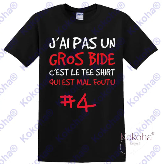 T.Shirt Humoristique personnalisé - CLIQUER SUR LA PHOTO POUR PERSONNALISER - T.Shirt personnalisé