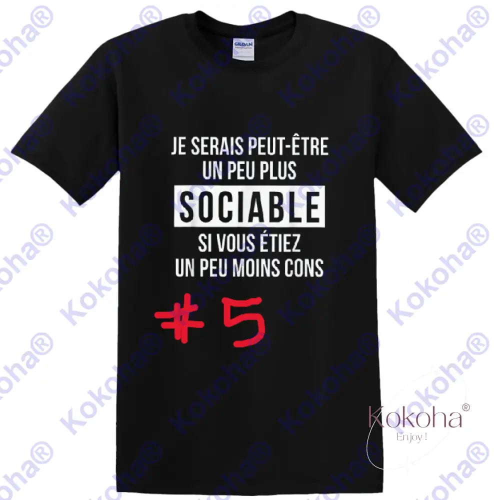 T.Shirt Humoristique personnalisé - CLIQUER SUR LA PHOTO POUR PERSONNALISER - T.Shirt personnalisé