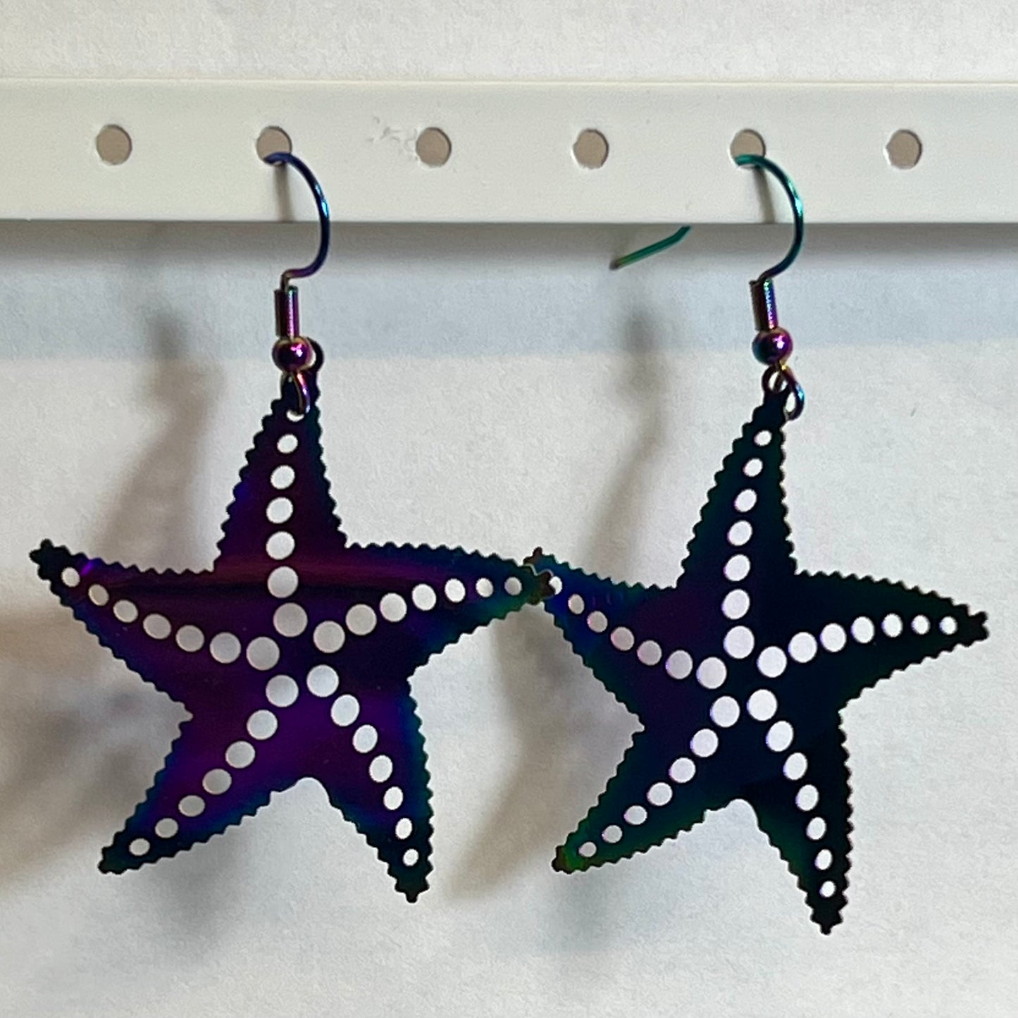 Boucles d’Oreilles en Acier Inoxydable B050 – Holographique | Hypoallergéniques et Résistantes à l’Eau