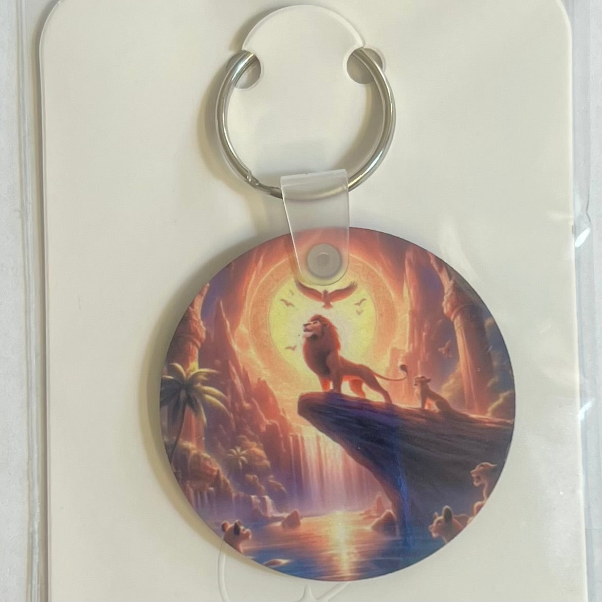 Porte-Clés RD022 Personnage Recto Verso – Porte-Clés Sublimé Résistant et Original Ø 5 cm