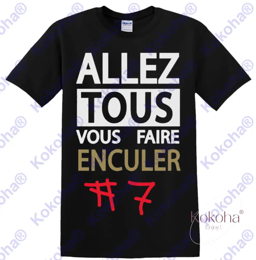 T.Shirt Humoristique personnalisé - CLIQUER SUR LA PHOTO POUR PERSONNALISER - T.Shirt personnalisé