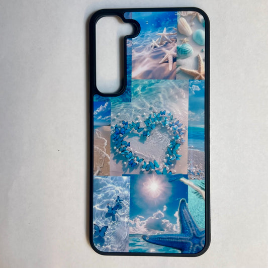 Coque Téléphone C026 Été et Floral – Coque Premium Anti-Choc en Silicone et Aluminium