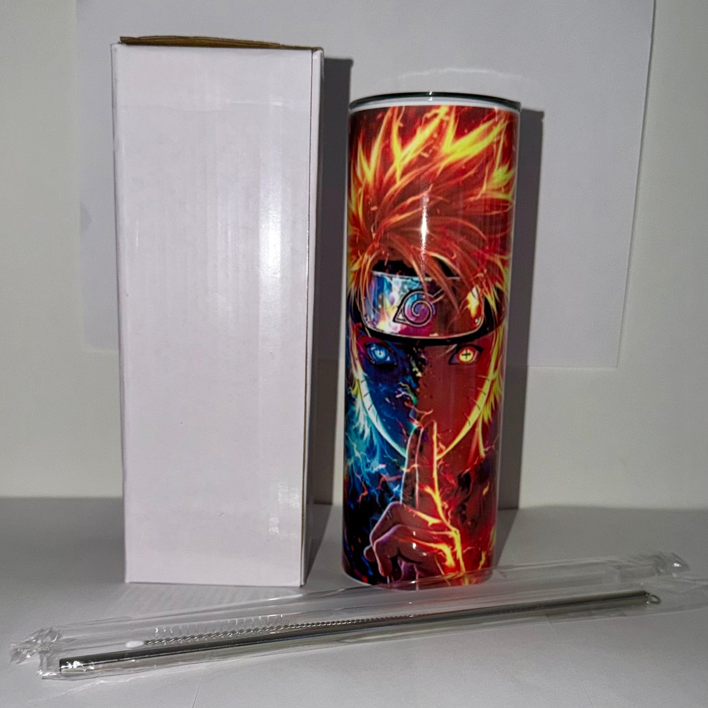 Tumbler A011 - 590ml en Acier Inoxydable – Gourde Thermos Isotherme Chaud et Froid | Avec Paille
