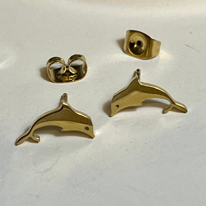 Boucles d’Oreilles en Acier Inoxydable B017 – Doré ou Argenté | Hypoallergéniques et Résistantes à l’Eau