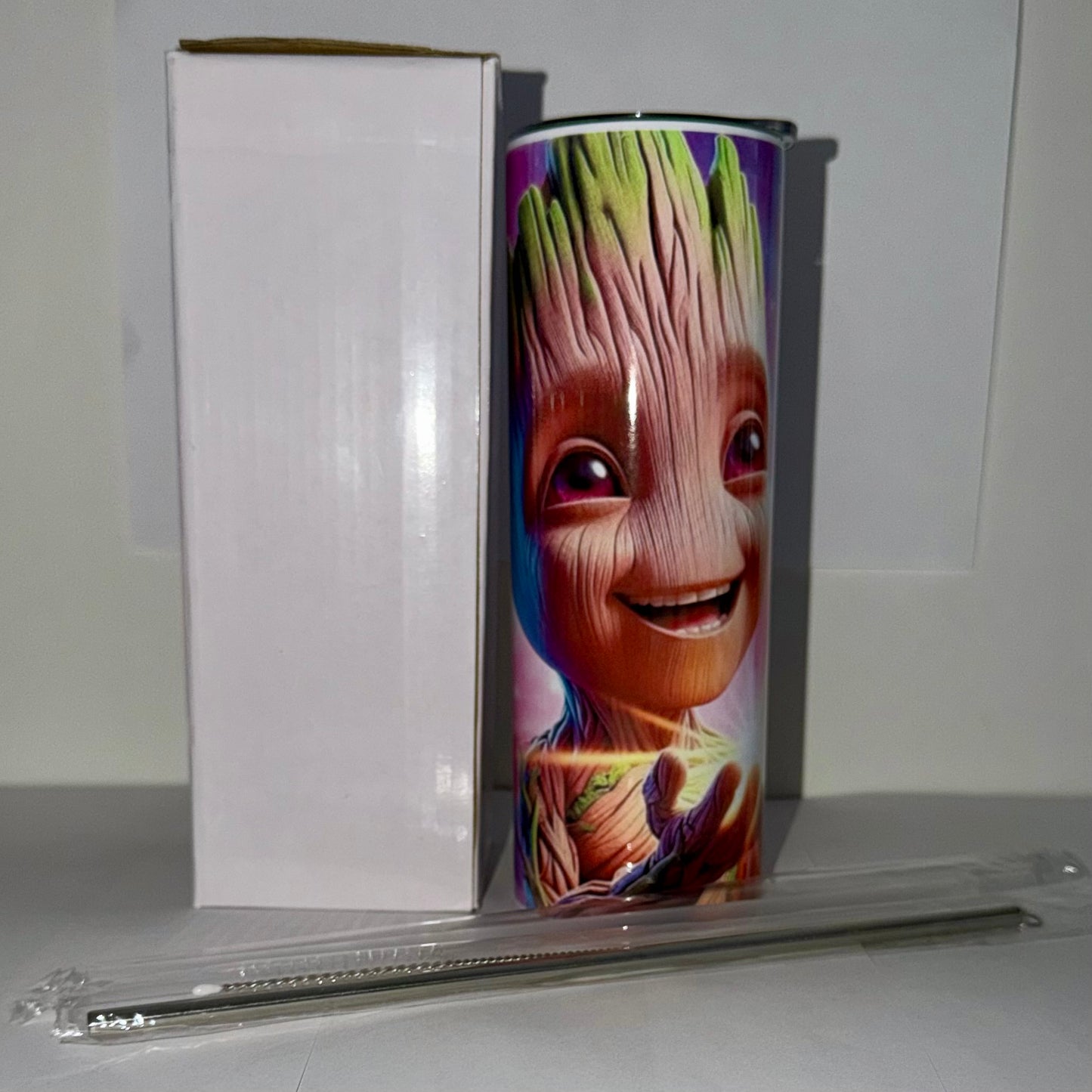 Tumbler A017 - 590ml en Acier Inoxydable – Gourde Thermos Isotherme Chaud et Froid | Avec Paille