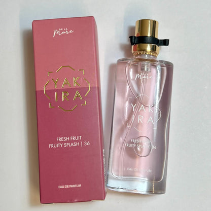 Mini Eau de Parfum De La Mare Yakira Femme 15ml – 6 Fragrances Gourmandes & Élégantes | Longue Tenue