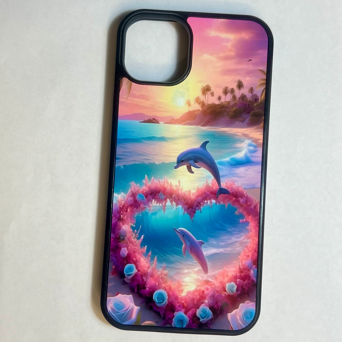 Coque Téléphone C004 Été et Floral – Coque Premium Anti-Choc en Silicone et Aluminium
