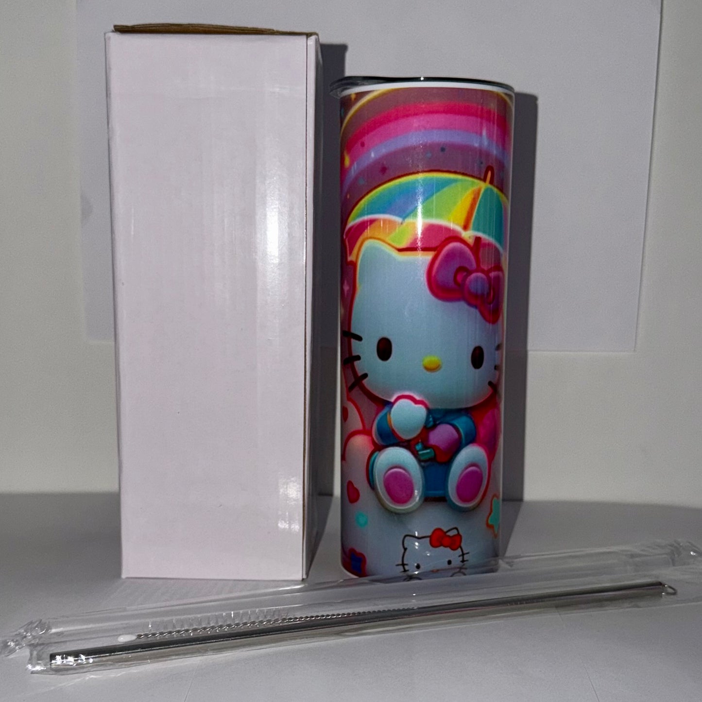 Tumbler A022 - 590ml en Acier Inoxydable – Gourde Thermos Isotherme Chaud et Froid | Avec Paille