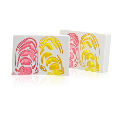 Tranche de Savon artisanal - Orchidée - Tranche de savon artisanal