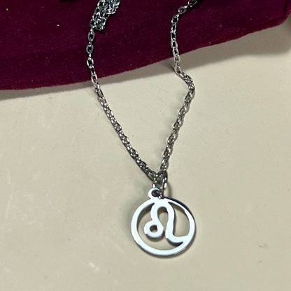 Collier Signe Astrologique en Acier Inoxydable – Doré ou Argenté | Bijou Astre Personnalisé à Petit Prix