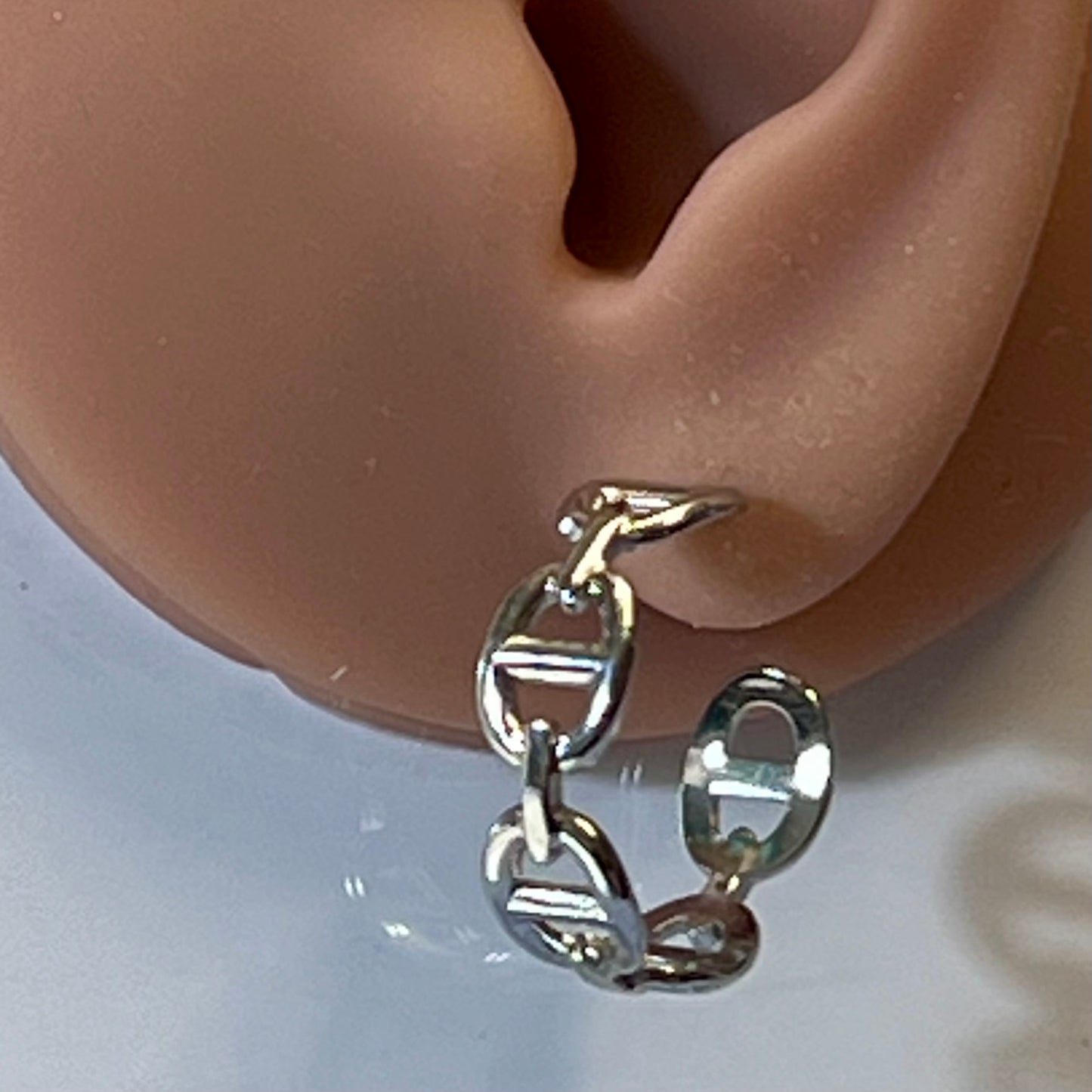 Boucles d’Oreilles en Acier Inoxydable B036 – Doré ou Argenté | Hypoallergéniques et Résistantes à l’Eau