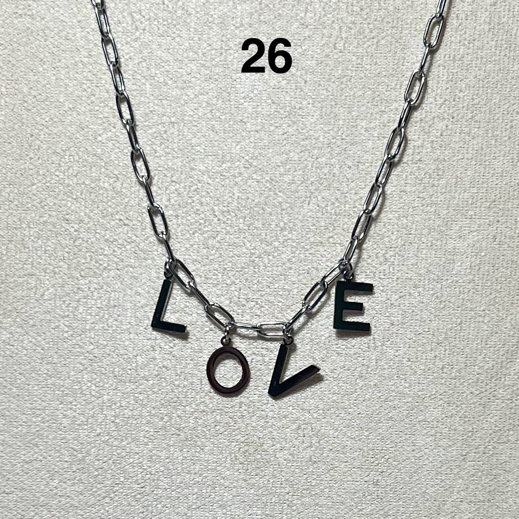 Collier en acier inoxydable N° 26 (43cm+ 4cm) – Ajustable, hypoallergénique et résistants à l’eau