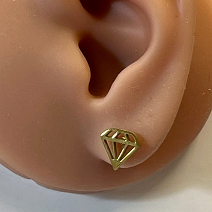 Boucles d’Oreilles en Acier Inoxydable B021 – Doré ou Argenté | Hypoallergéniques et Résistantes à l’Eau