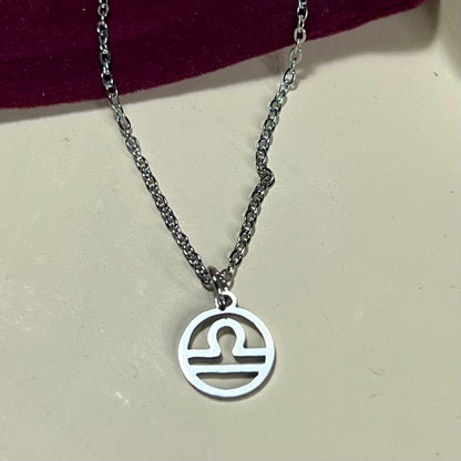 Collier Signe Astrologique en Acier Inoxydable – Doré ou Argenté | Bijou Astre Personnalisé à Petit Prix