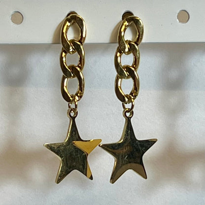 Boucles d’Oreilles en Acier Inoxydable B028 – Doré ou Argenté | Hypoallergéniques et Résistantes à l’Eau