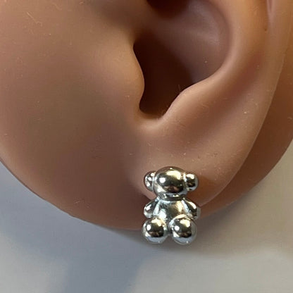 Boucles d’Oreilles en Acier Inoxydable B009 – Doré ou Argenté | Hypoallergéniques et Résistantes à l’Eau