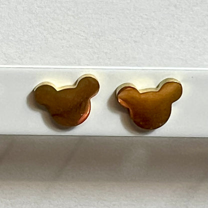 Boucles d’Oreilles en Acier Inoxydable B014 – Doré ou Argenté | Hypoallergéniques et Résistantes à l’Eau