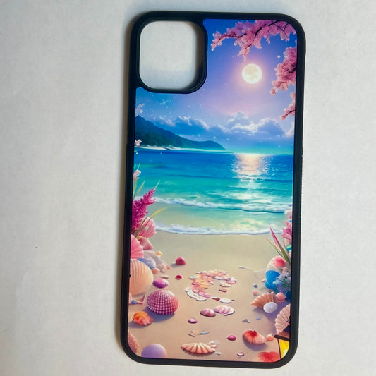 Coque Téléphone C018 Été et Floral – Coque Premium Anti-Choc en Silicone et Aluminium