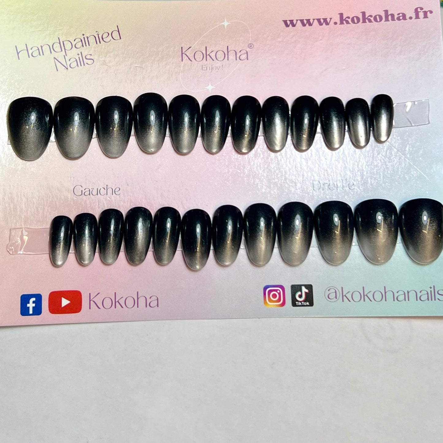 Kit Press On Nails “Fast Nails” universels NO035 à assortir à la parure