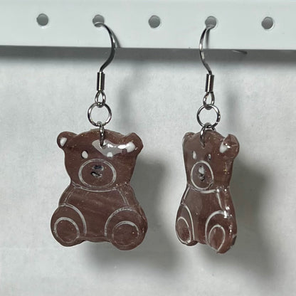 Boucles d'oreilles crochet Teddy