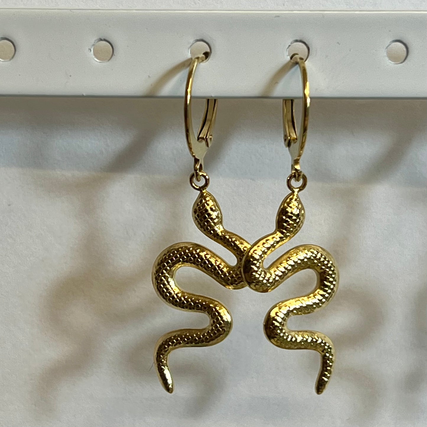 Boucles d’Oreilles en Acier Inoxydable B030 – Doré ou Argenté | Hypoallergéniques et Résistantes à l’Eau
