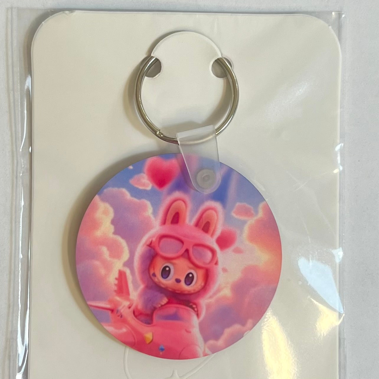 Porte-Clés RD012 Personnage Recto Verso – Porte-Clés Sublimé Résistant et Original Ø 5 cm