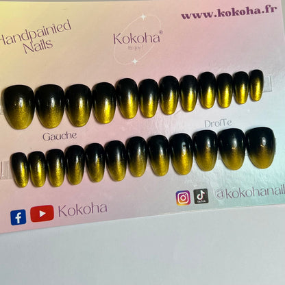 Kit Press On Nails “Fast Nails” universels NO035 à assortir à la parure