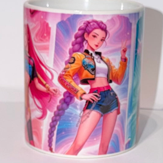 Mug B014 325ml en Céramique – Tasse Blanche Haute Qualité | Résistant Lave-vaisselle et Micro-ondes