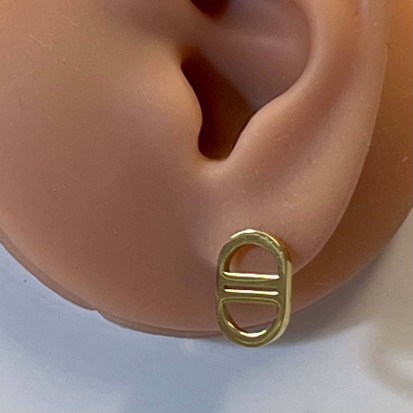 Boucles d’Oreilles en Acier Inoxydable B016 – Doré ou Argenté | Hypoallergéniques et Résistantes à l’Eau