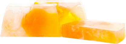 Tranches de Savons artisanaux - Pêche 100 gr - Tranche de savon artisanal