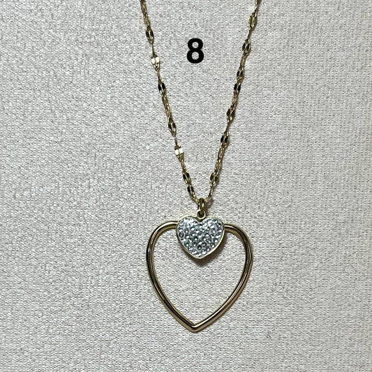 Collier en acier inoxydable N° 8 (40cm+ 4cm) – Ajustable, hypoallergénique et résistants à l’eau