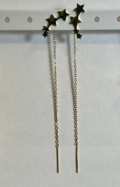 Boucles d’Oreilles en Acier Inoxydable B042 – Doré ou Argenté | Hypoallergéniques et Résistantes à l’Eau
