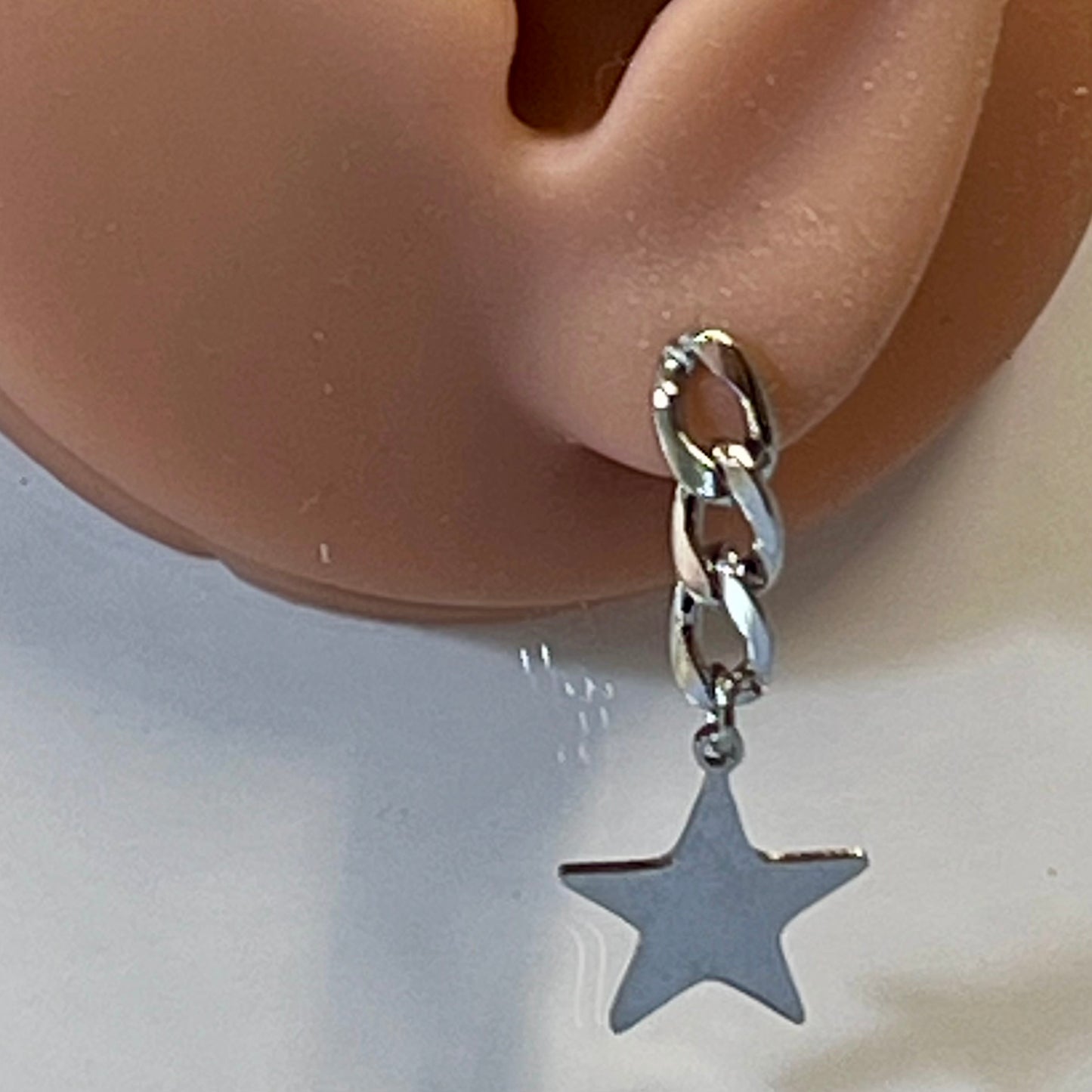 Boucles d’Oreilles en Acier Inoxydable B028 – Doré ou Argenté | Hypoallergéniques et Résistantes à l’Eau
