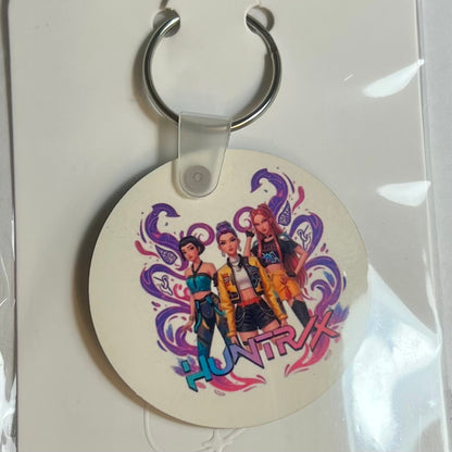 Porte-Clés RD035 Personnage Recto Verso – Porte-Clés Sublimé Résistant et Original Ø 5 cm