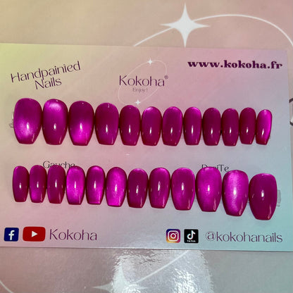 Kit Press On Nails “Fast Nails” F010 – Ongles parfaits en quelques minutes !