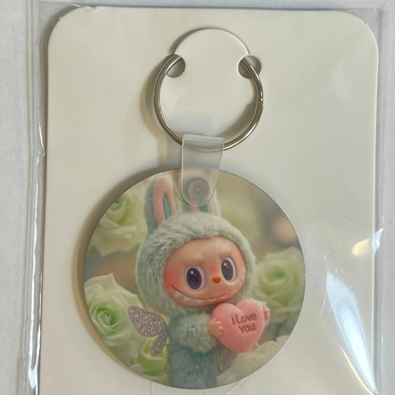 Porte-Clés RD011 Personnage Recto Verso – Porte-Clés Sublimé Résistant et Original Ø 5 cm