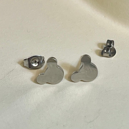 Boucles d’Oreilles en Acier Inoxydable B014 – Doré ou Argenté | Hypoallergéniques et Résistantes à l’Eau