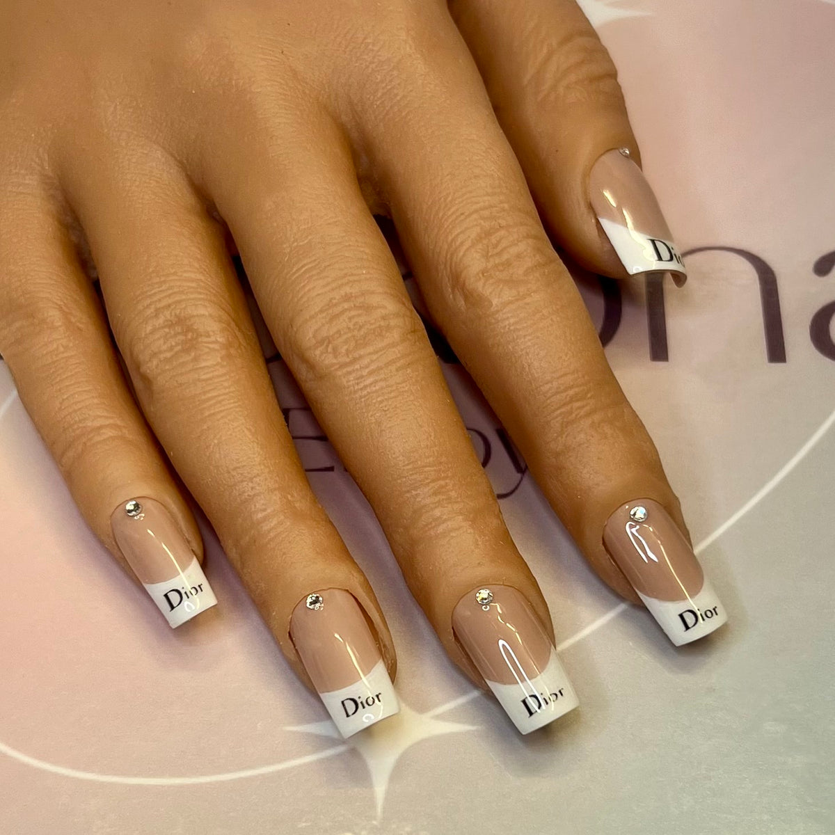 Fast Nails F015 French Chic avec Strass – Kokoha