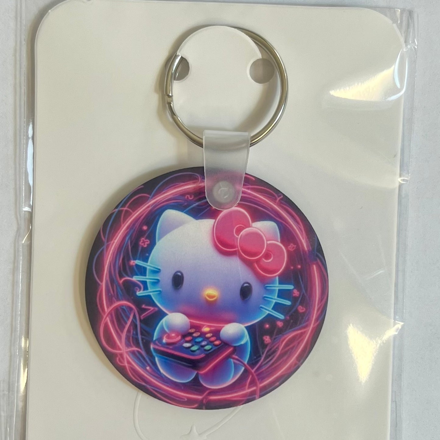 Porte-Clés RD014 Personnage Recto Verso – Porte-Clés Sublimé Résistant et Original Ø 5 cm