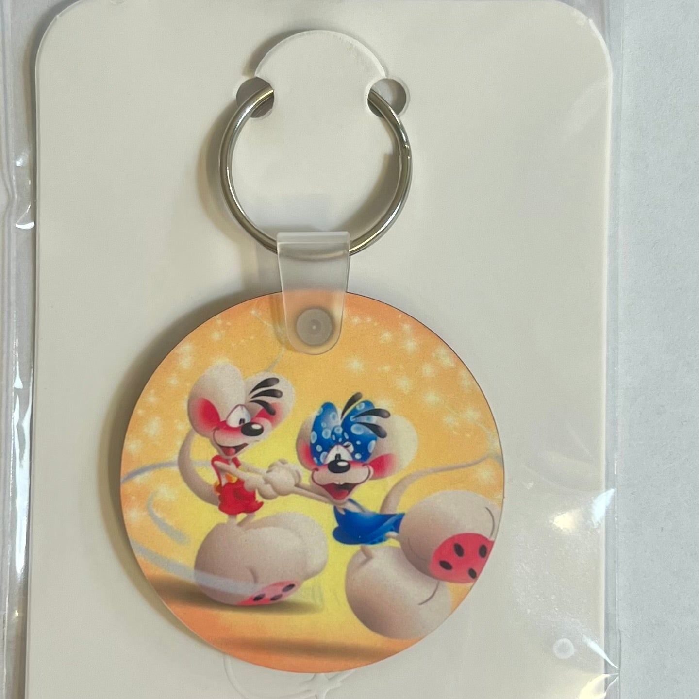 Porte-Clés RD009 Personnage Recto Verso – Porte-Clés Sublimé Résistant et Original Ø 5 cm
