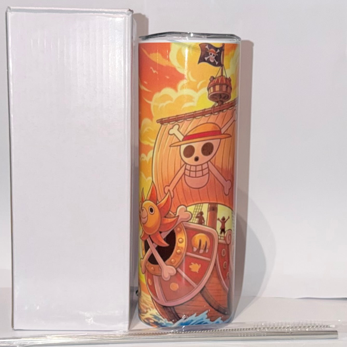 Tumbler A039 - 590ml en Acier Inoxydable – Gourde Thermos Isotherme Chaud et Froid | Avec Paille