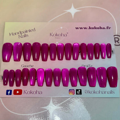 Kit Press On Nails “Fast Nails” F010 – Ongles parfaits en quelques minutes !