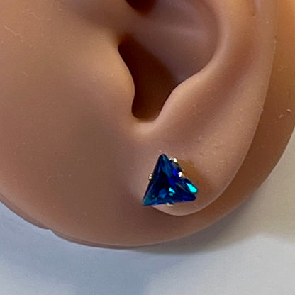 Boucles d’Oreilles en Acier Inoxydable B025 – Doré ou Argenté | Hypoallergéniques et Résistantes à l’Eau