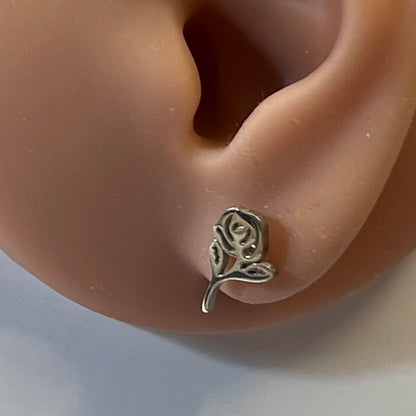 Boucles d’Oreilles en Acier Inoxydable B006 – Doré ou Argenté | Hypoallergéniques et Résistantes à l’Eau