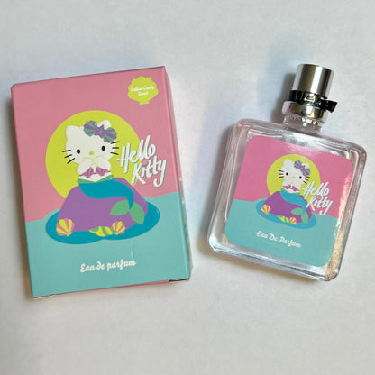 Mini Eau de Parfum Mermaid Hello Kitty – 6 Fragrances Tropicales 15ml | Parfum Femme Format Voyage