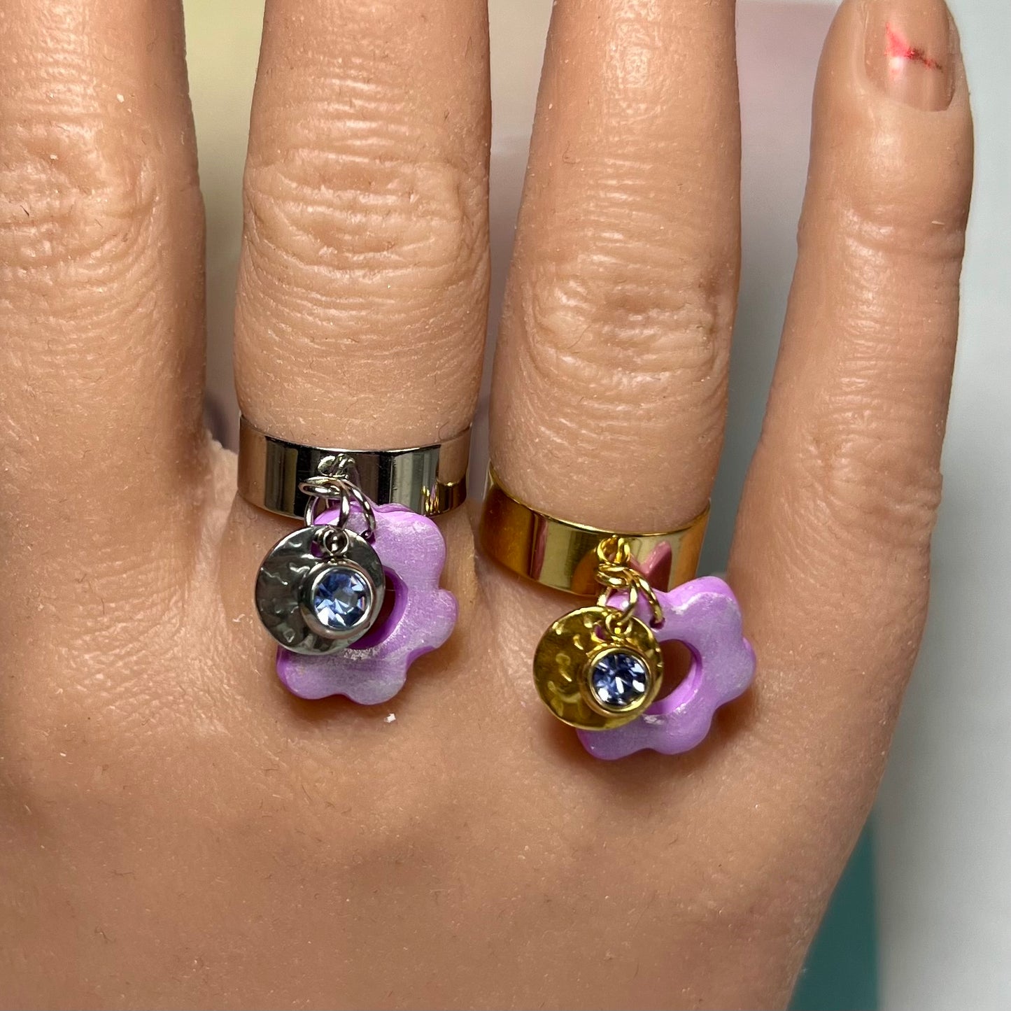 Bagues mini Flora