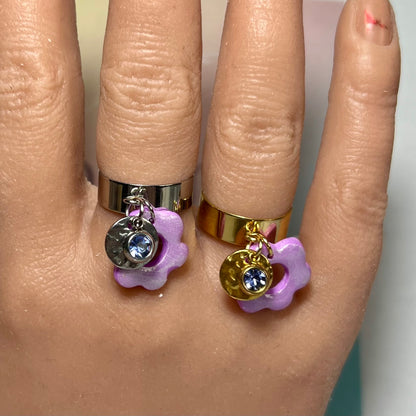 Bagues mini Flora
